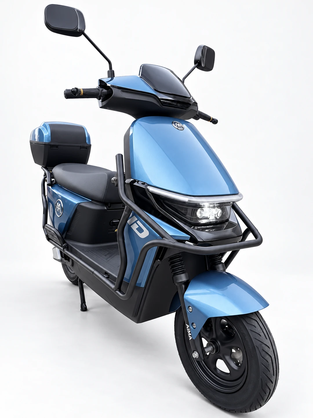 AIMA Liberty Ultra Azul, vista em três quartos